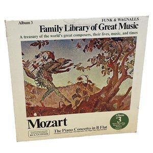 The Piano Concerto In B Flat Funk & Wagnalls Family Library Of Great Music Album